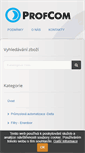 Mobile Screenshot of eshop.profcom.cz